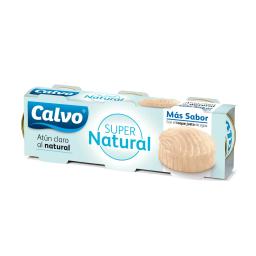 Atún claro al natural Calvo pack de 3 latas de 52 g