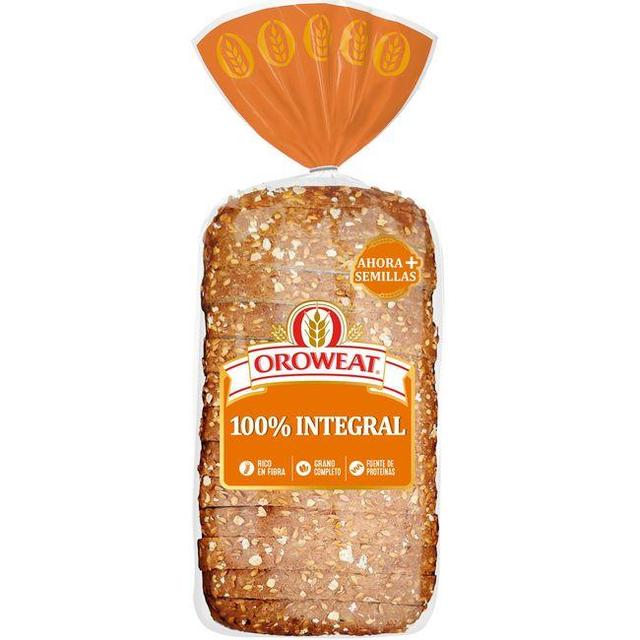 Pan de molde sésamo y lino oroweat, paquete 550 g
