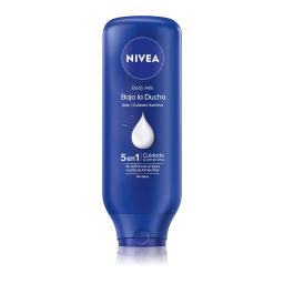 Body milk nutritivo aceite de almendras piel seca bajo la ducha Nivea 400 ml
