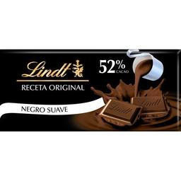 Chocolate negro 52% lindt, tableta 100 g