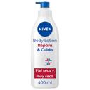 Body Milk NIVEA Repara y Cuida dosificador 400 ml