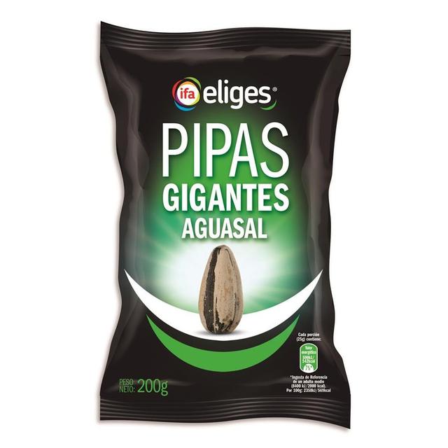 Pipas gigantes aguasal IFA ELIGES 200 g