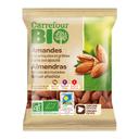 Almendras tostadas sin cáscara sin sal añadida ecológicas Carrefour Bio 90 g