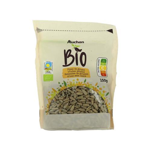 ALCAMPO ECOLÓGICO Pipas de girasol ecológicas, crudas y peladas 150 g