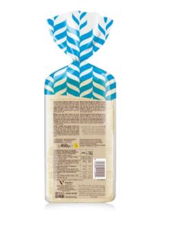 Pan de molde sin corteza 0% Dulceso. 450g