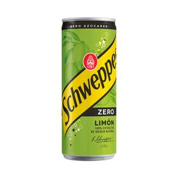 SCHWEPPES ZERO  Refresco de limón lata de 33 cl