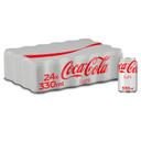 COCA COLA LIGHT Refresco de cola light pack 24 latas de 33 cl