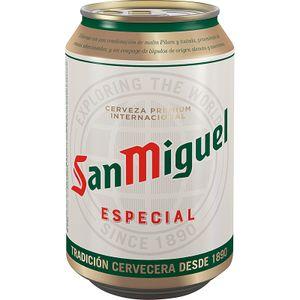 Cerveza SAN MIGUEL lata 33 cl
