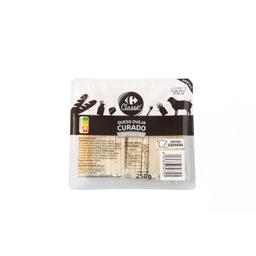 Queso de oveja curado Classic´ Carrefour 250 g. cortado