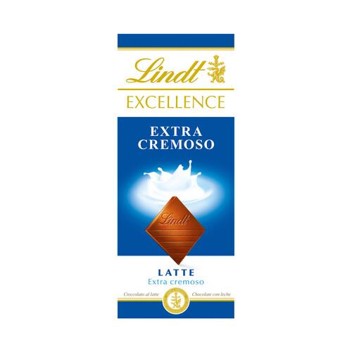 LINDT Excellence Chocolate con leche extra cremoso 100 g