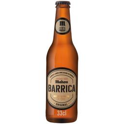 Cerveza MAHOU barrica original botella 33 cl