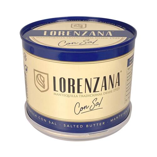 LORENZANA Lata de mantequilla tradicional con sal LORENZANA 500 g