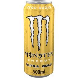 Bebida energética MONSTER Ultra Gold Zero azúcar 50 cl