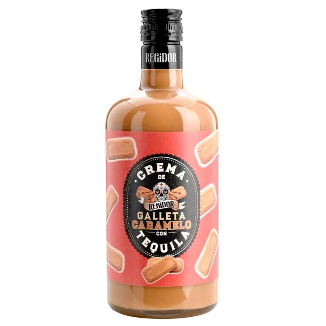 Crema de galleta caramelo con tequila Regidor 70 cl