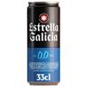 Cerveza 0,0 estrella galicia, lata 33 cl