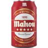 Cerveza mahou 5 estrellas, lata 33 cl