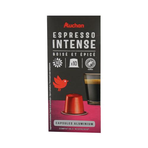 PRODUCTO ALCAMPO Café en cápsulas Expresso Intenso I10, 10 uds
