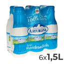 Leche semidesnatada Central Lechera Asturiana botella 6 x 1.5 l