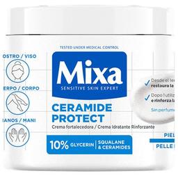 Crema corporal con ceramidas mixa, tarro 400 ml