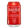 Cerveza Daura sin gluten lata 33 cl