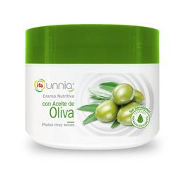 Crema nutritiva oliva pieles muy secas IFA UNNIA tarro 250 ml