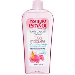 Aceite corporal rosa mosqueta instituto español, bote 400 ml