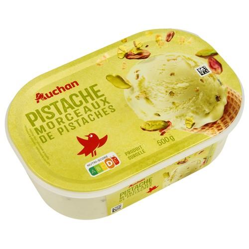 PRODUCTO ALCAMPO Tarrina de helado de pistacho con trocitos de pistachos 1 l