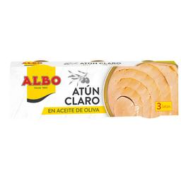ALBO Atún claro en aceite de oliva 68 x 3 g