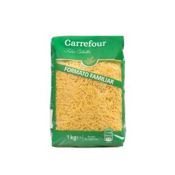 Pasta fideo cabellín Carrefour 1 kg