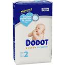 Pañal 4-8 kg talla 2 dodot sensitive, paquete 58 uds