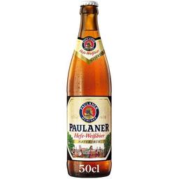 Cerveza alemana paulaner heffe weissbier, botellín 50 cl
