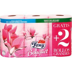 Higiénico Bouquet Color 4 Rollos Más 2 Gratis