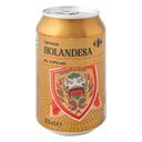 Cerveza Carrefour Holandesa lata 33 cl