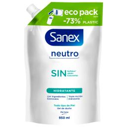 Gel de ducha neutro hidratante Sanex 950 ml