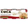 Atún claro en aceite de oliva Cuca pack de 3 latas de 48 g