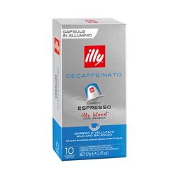 ILLY Café en cápsulas descafeinado 10 uds