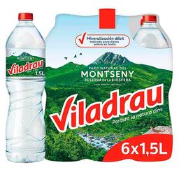 Agua mineral viladrau, botella 1,5 litros