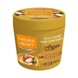 NATURAL HONEY Crema corporal nutrición intensa con Argán NATURAL HONEY Sensorial care 400 ml
