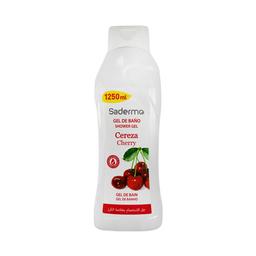 SADERMO Gel para baño o ducha con aroma a cereza 1250 ml