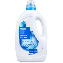 Detergente líquido eficacia eroski, garrafa 61 dosis