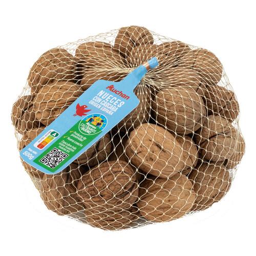 ALCAMPO CULTIVAMOS LO BUENO  Nueces con cáscara de orgien español 500 g