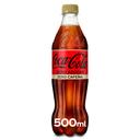 Refresco cola Coca-Cola botella 50cl zero zero sin cafeína