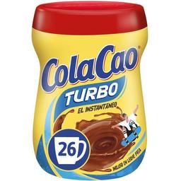 Cacao soluble cola cao turbo, bote 375 g