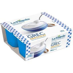 Yogur griego azucarado la fageda, pack 4x125 g