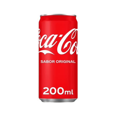COCA COLA Refresco de cola lata 20 cl