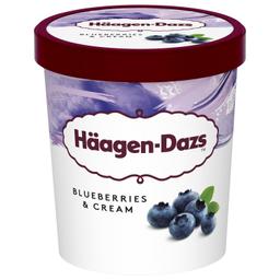 Helado de arándanos y crema Häagen-Dazs sin gluten 383 g