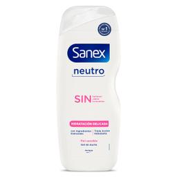 Gel de ducha hidratante piel sensible Sanex Neutro 600 ml