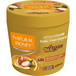 Crema corporal NATURAL HONEY nutritiva argán tarro 400 ml