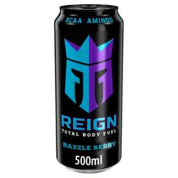 Reign Razzle Berry Bebida Energética sabor frambuesa lata 50 cl