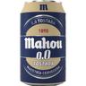 Cerveza 0,0 tostada mahou, lata 33 cl
